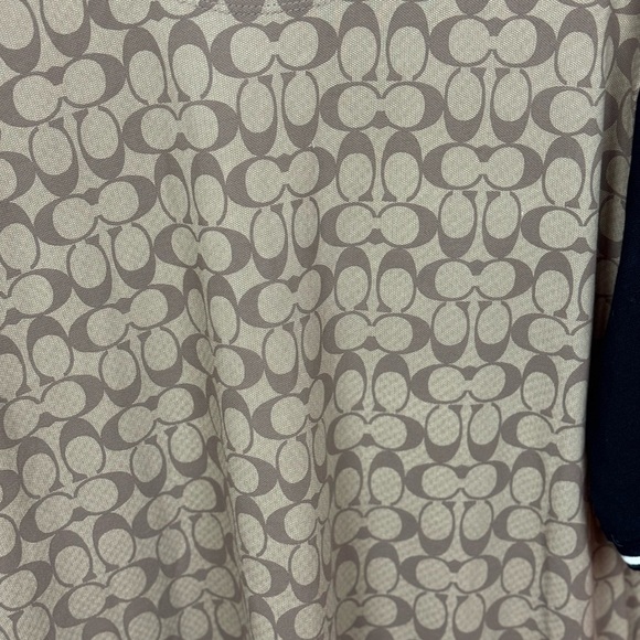 Coach Signature Khaki Black Short Sleeve Tee Shirt Size XLL Limited Edition. - Picture 12 of 15